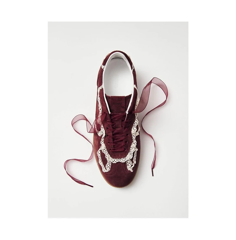 Alohas Women's Tb.490 Crochet Leather Sneakers