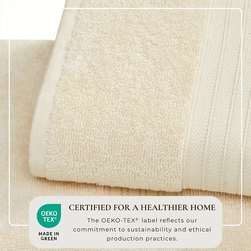 Linery & Co. Quick-Drying Cotton -Piece Bath Towel Set