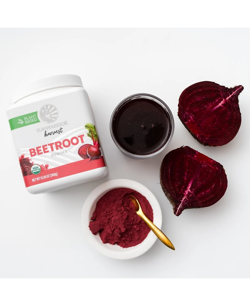 Harvest Beet Root Powder, Sunwarrior, 360gm