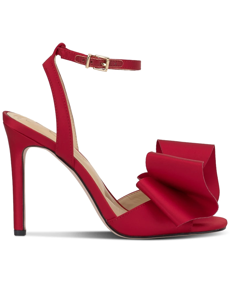 Jessica Simpson Women's Olivine Bow High-Heel Stiletto Dress Sandals