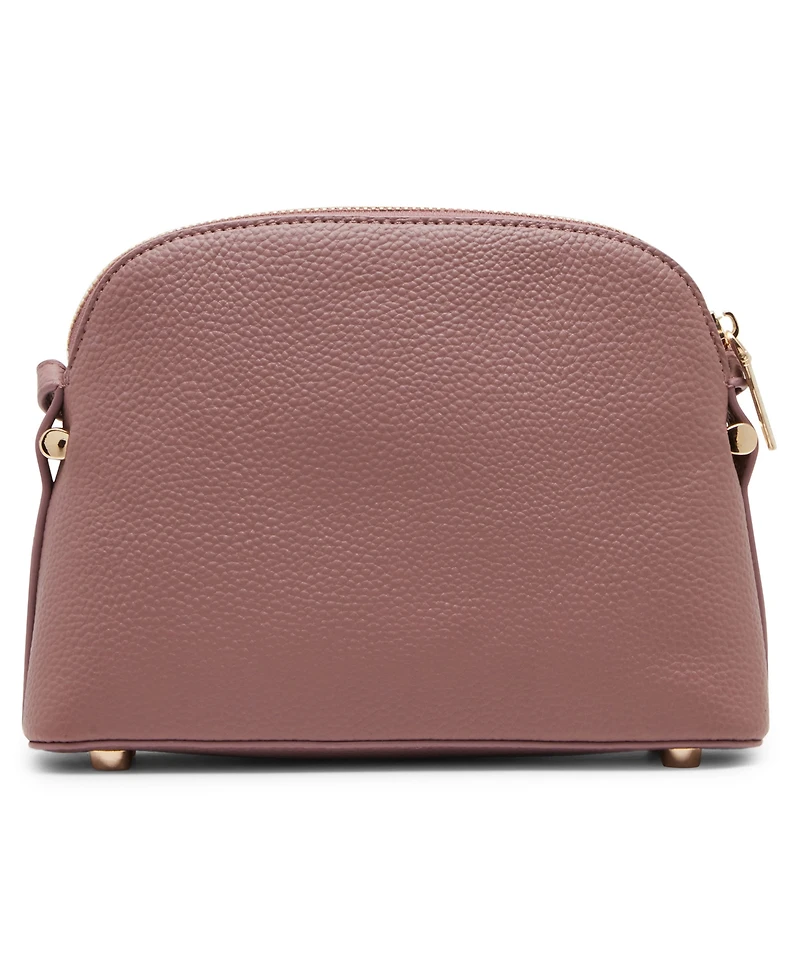 Anne Klein Dome Zip Top Detachable Card Case Crossbody Bag
