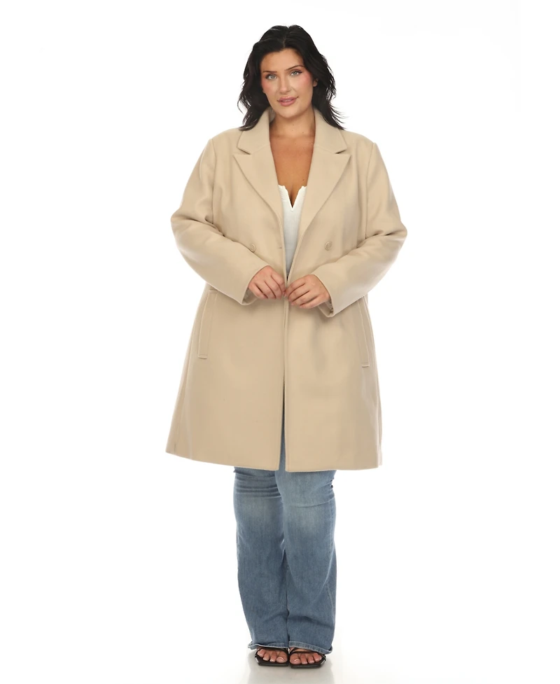 White Mark Plus Classic Walker Coat