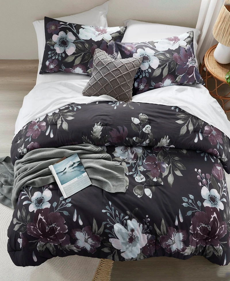 Madison Park Jolene Floral 3-Pc. Comforter Set, Full/Queen