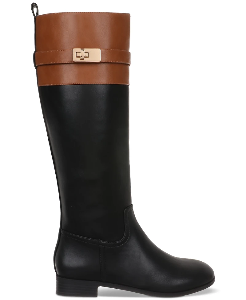 Giani Bernini Women's Taharahh Memory Foam Knee High Riding Boots, Created for Macy's