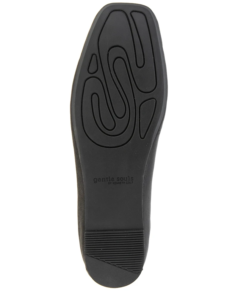 Gentle Souls Women's Scotty Kiltie Loafer Flats