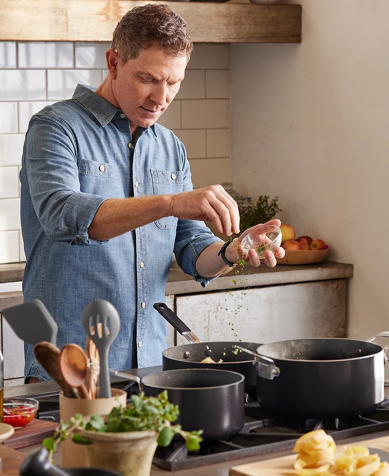 GreenPan X Bobby Flay Professional Grade Ceramic Nonstick 13-Piece Cookware Set