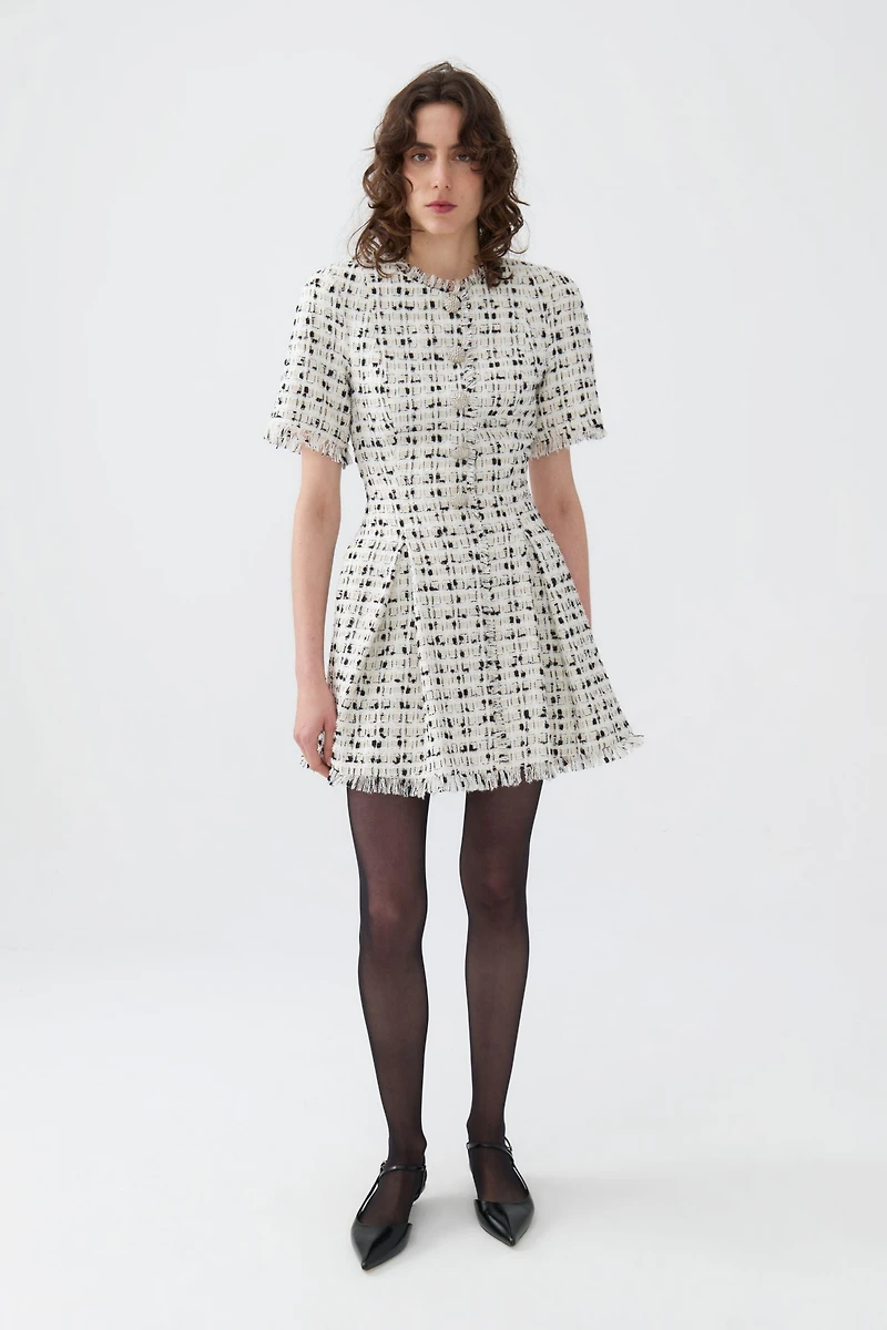 Nocturne Women's Tweed Mini Dress