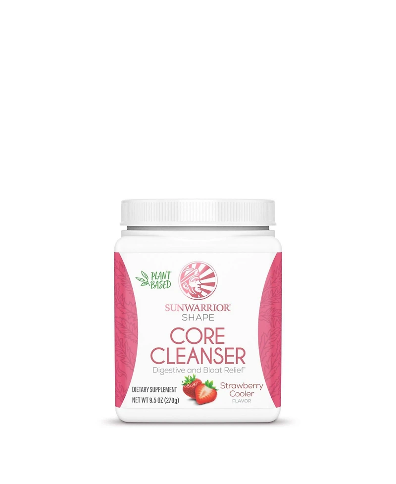 Sunwarrior Plant-Based Prebiotic Fiber Blend Powder | Probiotic Enzymes Sunfiber Soy Free Sugar Free Gluten Free Dairy Free | Strawberry Cooler 30 Ser