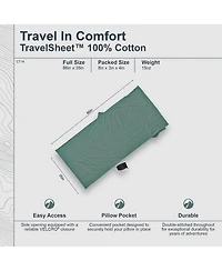 Cocoon Premium - TravelSheet Cotton