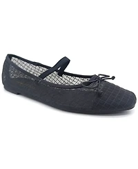 Kenneth Cole New York Women's Myra Mesh Square Toe Ballet Flats