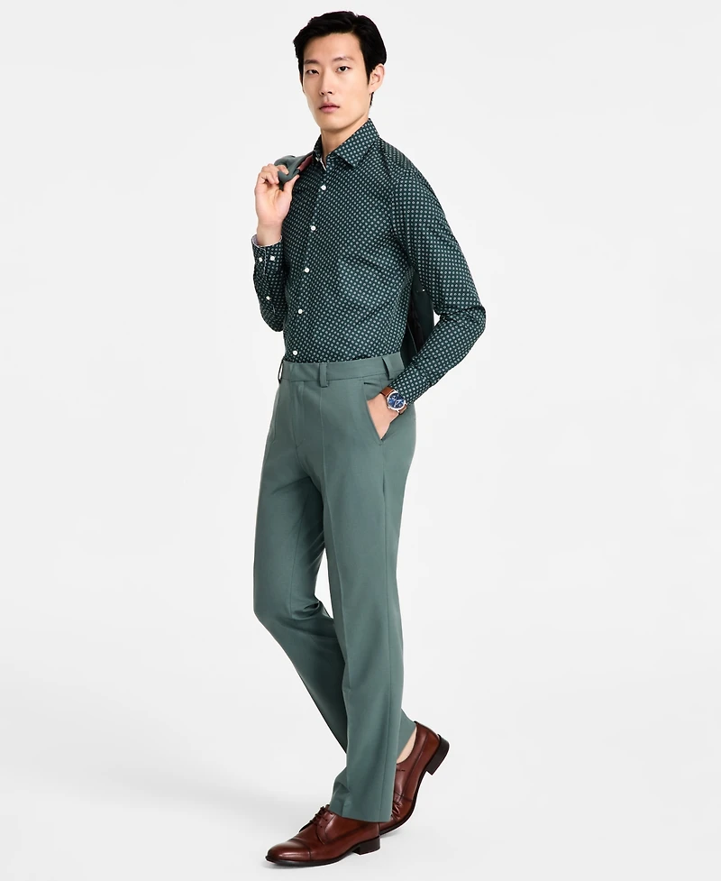 Hugo by Boss Men's Modern-Fit Wool Blend Suit Pants