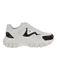 Guess Women's Nowah Triangle Lace-Up Chunky Fashion Sneakers