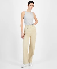 Boss Orange Women's Wide-Leg Denim Jeans