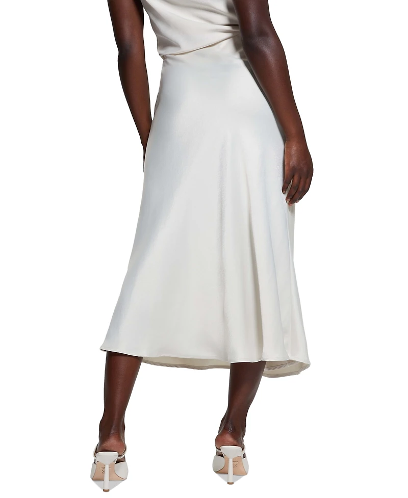 Guess Women's Anastasia Satin Midi Skirt