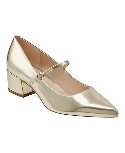 Marc Fisher Ltd Women's Luccie Mary Jane Pointy Toe Dress Pumps