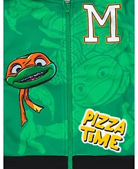 Teenage Mutant Ninja Turtles Toddler Boys Fleece Zip Up Cosplay Hoodie