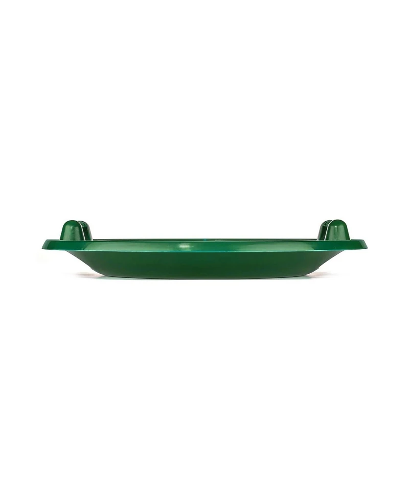 Lucky Bums Circular Saucer Snow Sled for Winter Sledding, 25" Diameter, Green