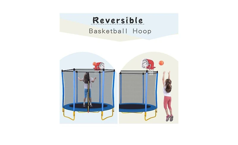 Slickblue Trampoline for Kids: Safe and Fun Outdoor Play for Children