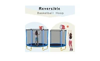 Slickblue Trampoline for Kids: Safe and Fun Outdoor Play for Children