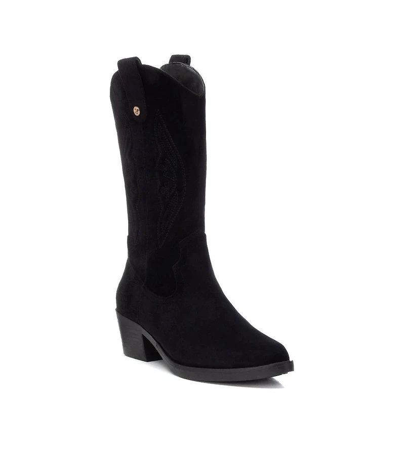 Women's Italian Western Suede Boots By Xti