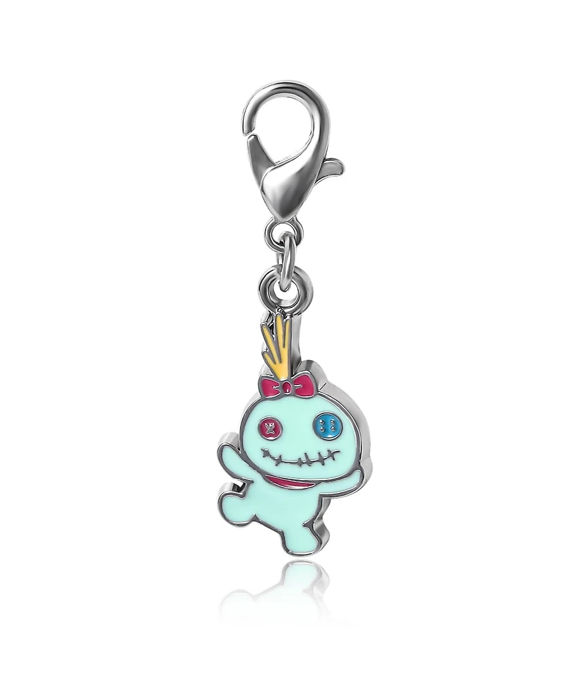 Disney Stitch Interchangeable Diy Charm Necklace Set - Giftable Ohana, Angel, Stitch, Scrump