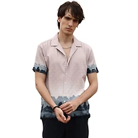 Men's Sky Blue & Space Blue Lakeside Ombre Shirt