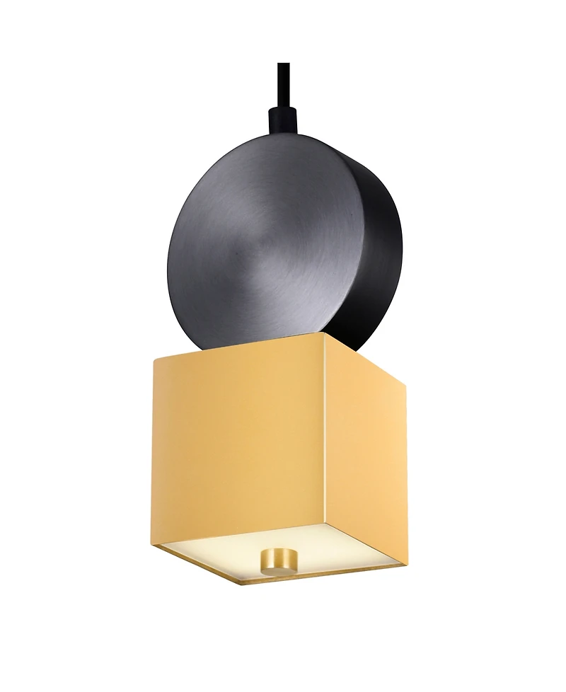 Cwi Lighting 8" Metal Saleen Led Mini Pendant