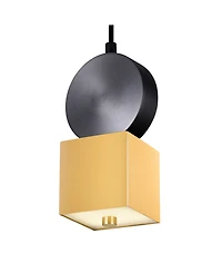 Cwi Lighting 8" Metal Saleen Led Mini Pendant