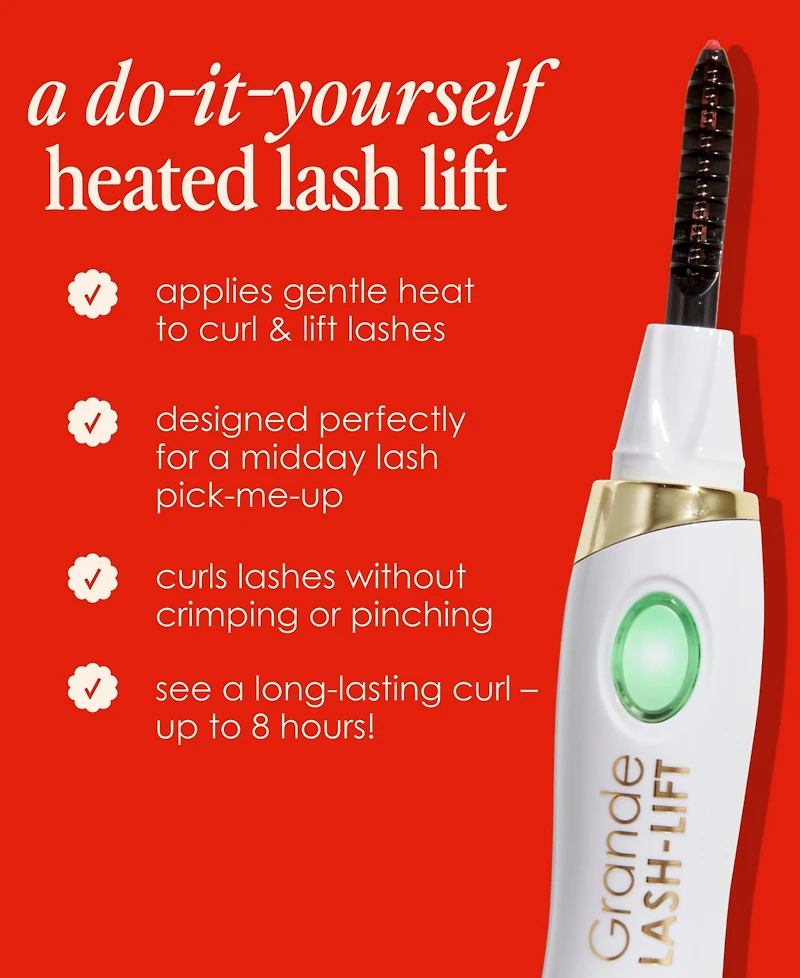Grande Cosmetics GrandeLASH-lift Heated Lash Curler
