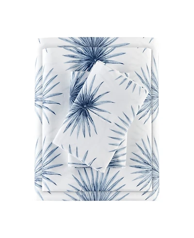 Madison Park Essentials Printed Cotton Percale 4-Pc. Sheet Set