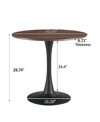 Slickblue Stylish Tulip Dining Table for Modern and Elegant Dining Experiences