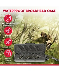Skb Cases iSeries 3I-0702-1B-bh Hard Exterior Watertight Broadhead Arrow Case