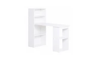 Slickblue White Office Desk – Modern and Sleek Workstation for Home or Office