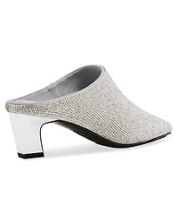 Anne Klein Women's Sabrine Kitten Heel Dress Mules