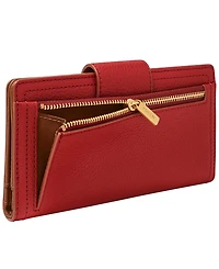 Fossil Logan Leather Rfid Tab Wallet