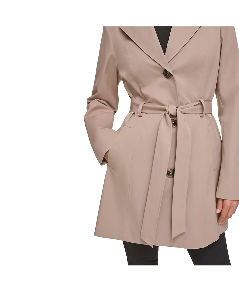 Kenneth Cole Reaction Women's Belted Trench Coat