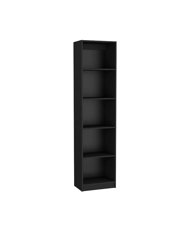 Vinton Xs Bookcase Compact Bookshelf with Multiple Shelves