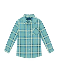 Andy & Evan Little Boys Toddler/Child Plaid Buttondown Shirt