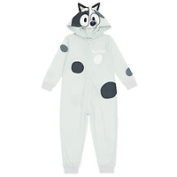 Bluey Toddler Boys Zip Up Cosplay Coverall