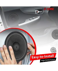 5 Core Subwoofer Speaker 12 Inch Car Subs 1200W Peak Pro Audio 4Ohm Replacement Subwoofers Para Carro - 1PC