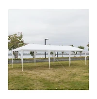 Slickblue Durable Outdoor Party Tent with Non-Cloth Pe and Sprayed Iron Pipe for Events