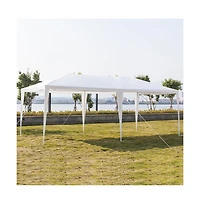 Slickblue Durable Outdoor Party Tent with Non-Cloth Pe and Sprayed Iron Pipe for Events