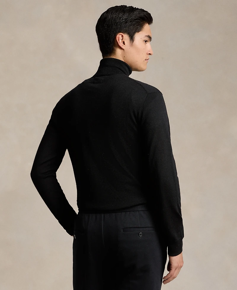 Polo Ralph Lauren Men's Washable Wool Turtleneck Sweater