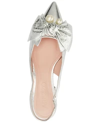 Arezzo Women's Mother of Pearl Ballet Flats