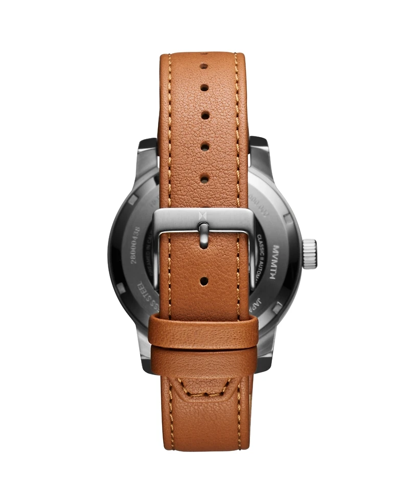 Mvmt Men's Classic Ii Automatic Tan Leather Watch 42mm