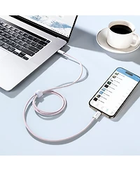Usb-c to Cable 100W Usb Charging 3ft, Pink