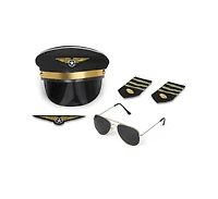 Dress Up America Pilot Accessory Costume Set - Kids Girls & Boys