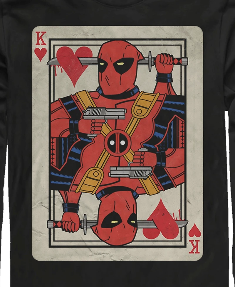 Fifth Sun Men's Dead Pool King Long Sleeve T-Shirt
