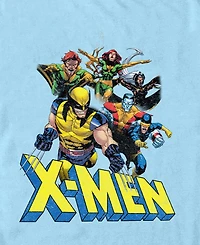 Fifth Sun Men's X-Men Group Logo Short Sleeve T-Shirt