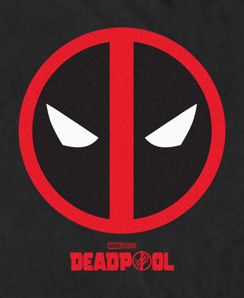 Fifth Sun Men's Deadpool3 Emblem Fill Short Sleeve T-Shirt